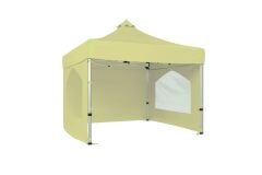 CLK 4x4 40 mm Katlanabilir Tente Gazebo Çadır Gazebo Çadır 3 Yan Duvarlı 2 Pencereli