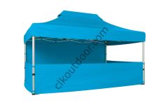CLK 4x6 40 mm Katlanabilir Tente Gazebo Çadır Gazebo Çadır 1 Tam Duvar 3 Yarım Duvar