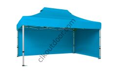 CLK 4x6 40 mm Katlanabilir Tente Gazebo Çadır Gazebo Çadır 2 Yan Kapalı