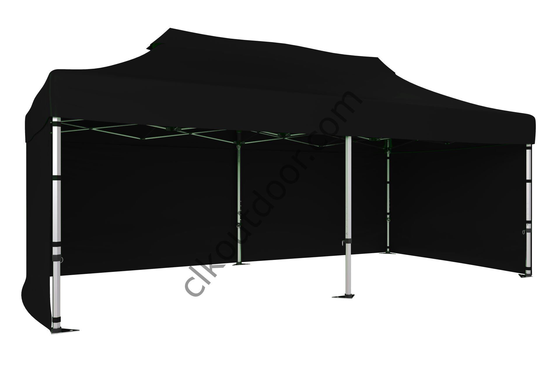CLK 4x8 40 mm Katlanabilir Tente Gazebo Çadır Gazebo Çadır 3 Yan Kapalı