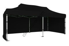 CLK 4x8 40 mm Katlanabilir Tente Gazebo Çadır Gazebo Çadır 3 Yan Kapalı
