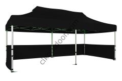 CLK 4x8 40 mm Katlanabilir Tente Gazebo Çadır Gazebo Çadır 3 Kenar Yarım Duvarlı