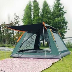 4 Kişilik Otomatik Kamp Çadırı 240x240x160 cm Otomatik Kurulum