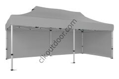 CLK 2x4 mt 40mm Alüminyum Katlanabilir Tente Gazebo Çadır 2 Yan Kapalı