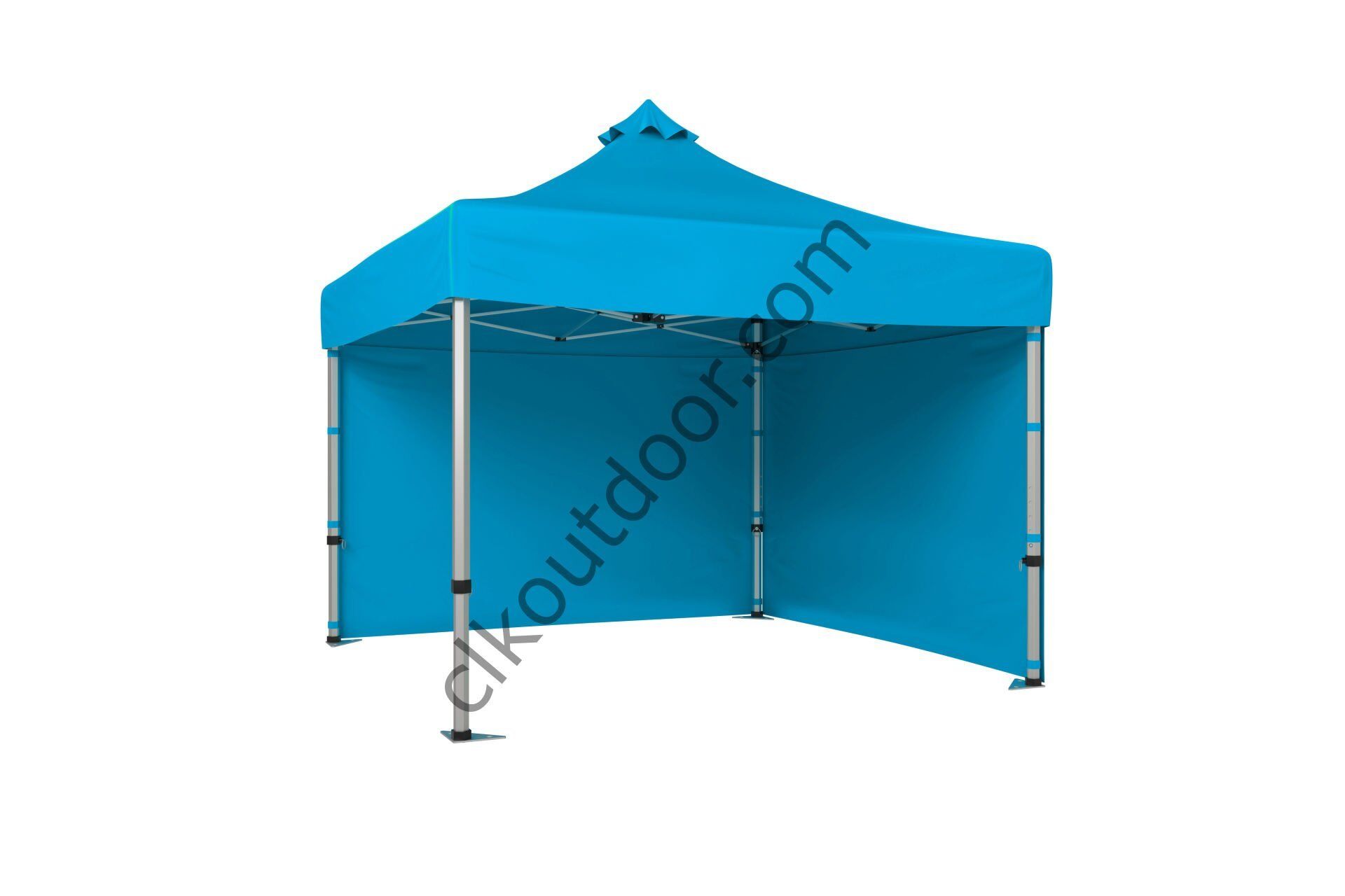 CLK 3x3 Metre Kısa Bagaj Boy 115 cm Katlanabilir Gazebo Çadır 2 Yan Perdeli