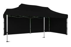 CLK 3x6 40 mm Katlanabilir Tente Gazebo Çadır Gazebo Çadır 2 Yan Kapalı