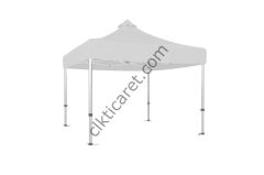 CLK 5x5 52mm Kalın Alüminyum Katlanabilir Tente Gazebo Çadır Gazebo Çadır Beyaz