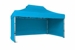 CLK 3x4,5 40 mm Katlanabilir Tente Gazebo Çadır Gazebo Çadır 3 Yan Kapalı