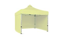 CLK 4x4 Katlanabilir Tente Gazebo Çadır 40mm Çelik Profil 3 Yan Kapalı