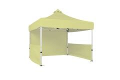 CLK 4x4 40 mm Katlanabilir Tente Gazebo Çadır Gazebo Çadır Çelik 1 Tam Duvar 2 Yarım Duvar
