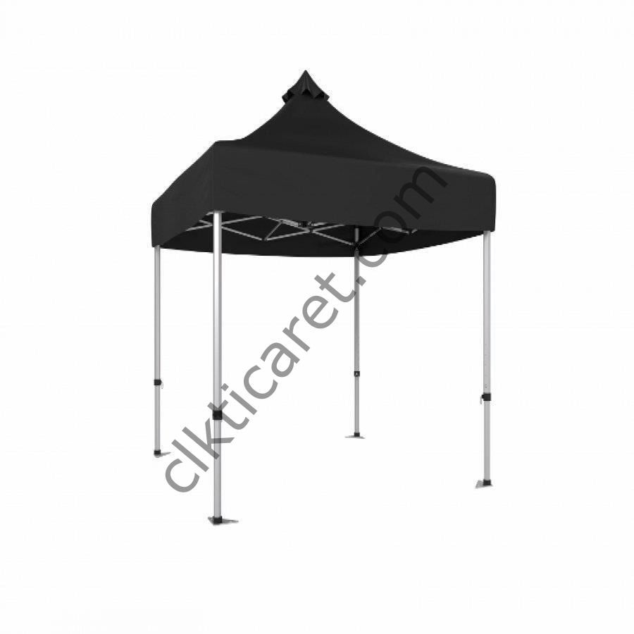 CLK 2x2 Katlanabilir Tente Gazebo Portatif Çadır Siyah