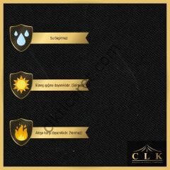 CLK 2,5x 2,5 52mm Kalın Alüminyum Katlanabilir Tente Gazebo Çadır 3 Yan Kapalı 1 Kapılı