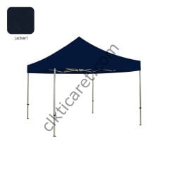 CLK 3x3 Katlanabilir Tente Gazebo Portatif Çadır 30mm Gazebo Çadır Lacivert