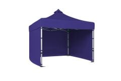 CLK 3x3 52mm Kalın Alüminyum Katlanabilir Tente Gazebo Çadır 3 Kenar Kapalı