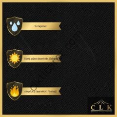 CLK 4x4 52mm Kalın Alüminyum Katlanabilir Tente Gazebo Çadır 3 Kenar Kapalı 1 Yan Kapı ve Pencereli