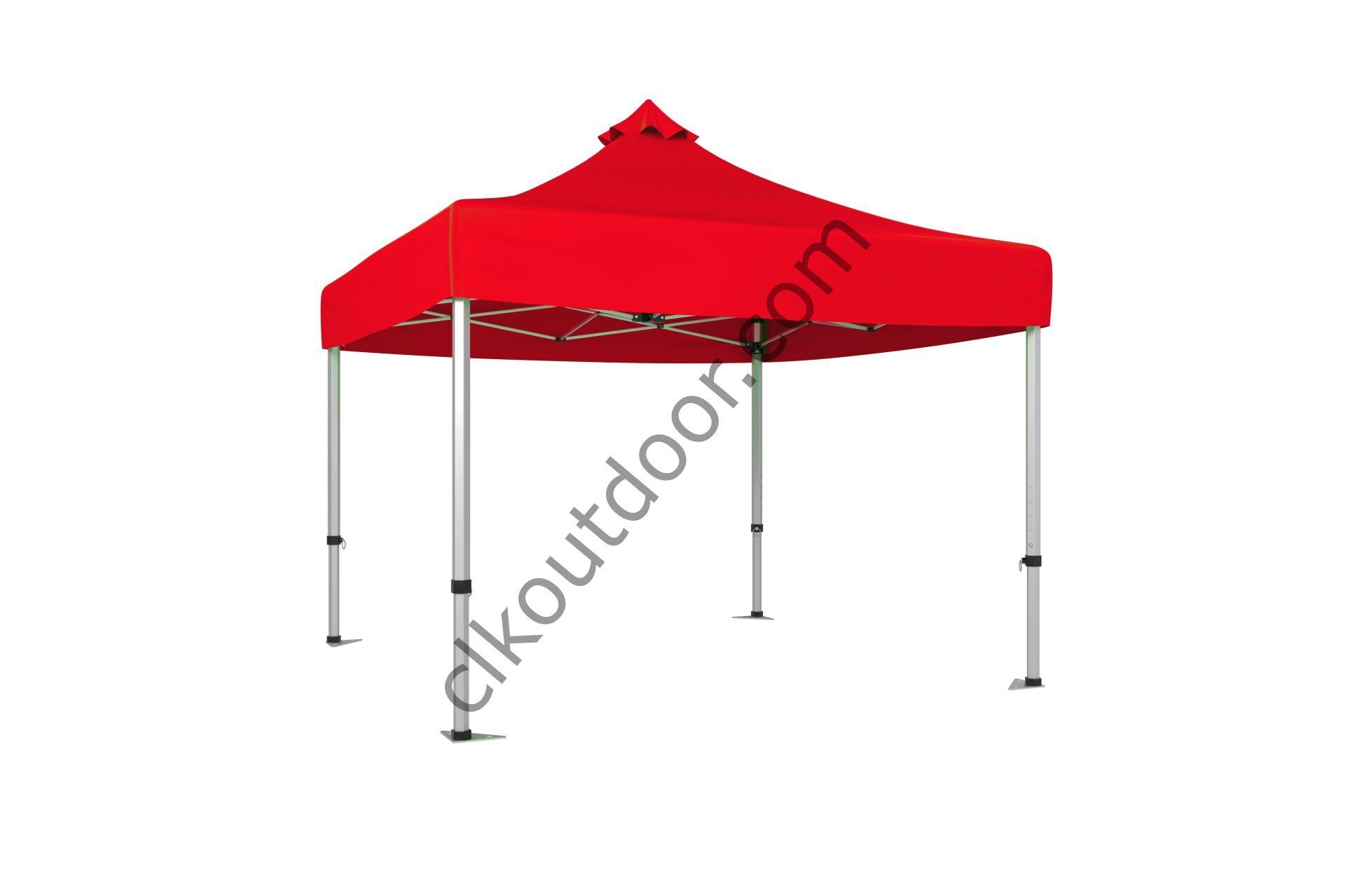 3x3 Metre Kısa Bagaj Boy 115 cm Katlanabilir Gazebo Çadır Çardak Tente Kırmızı