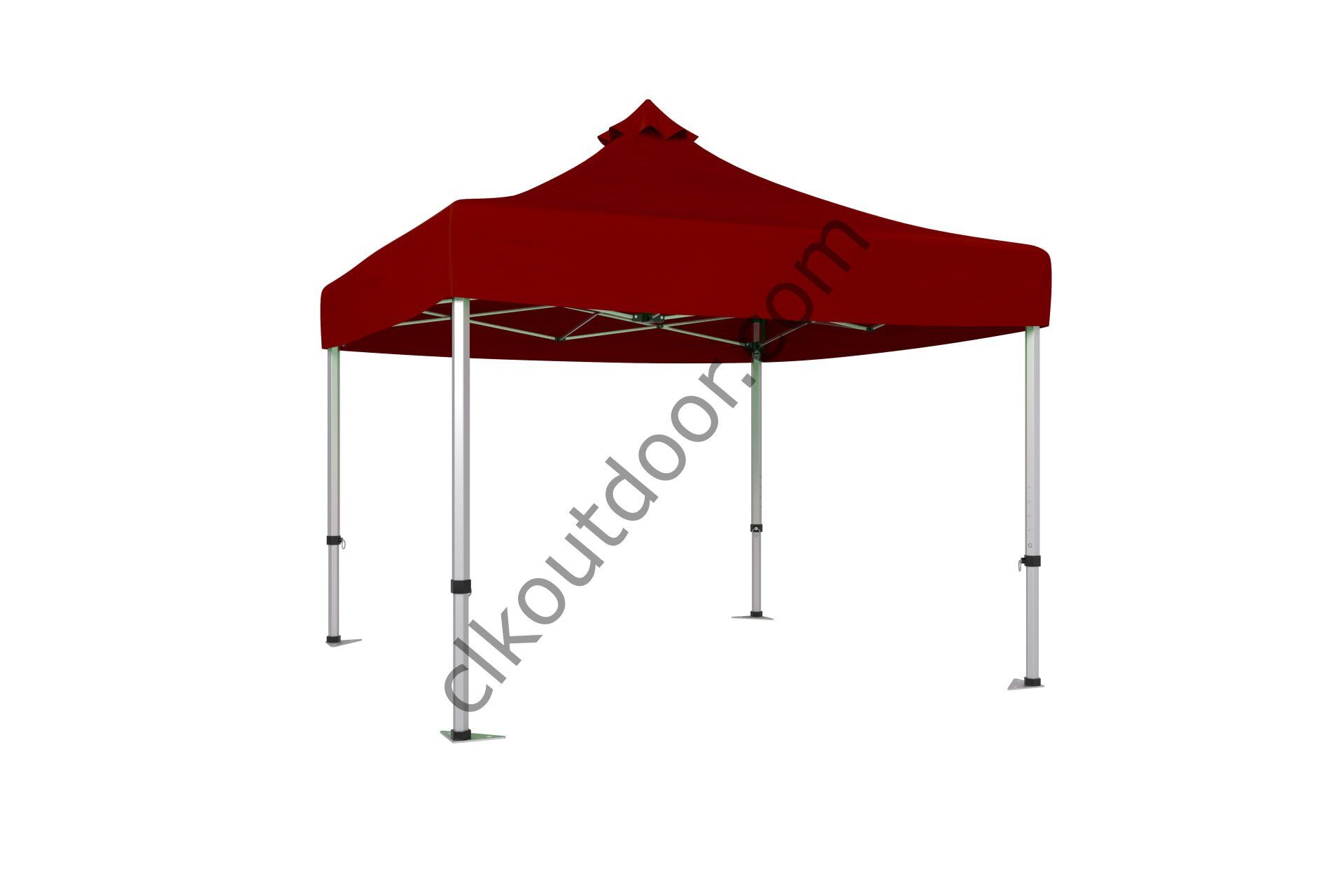 3x3 Metre Kısa Bagaj Boy 115 cm Katlanabilir Gazebo Çadır Çardak Tente Bordo