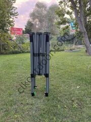 3x3 Metre Kısa Bagaj Boy 115 cm Katlanabilir Gazebo Çadır Çardak Tente Bordo