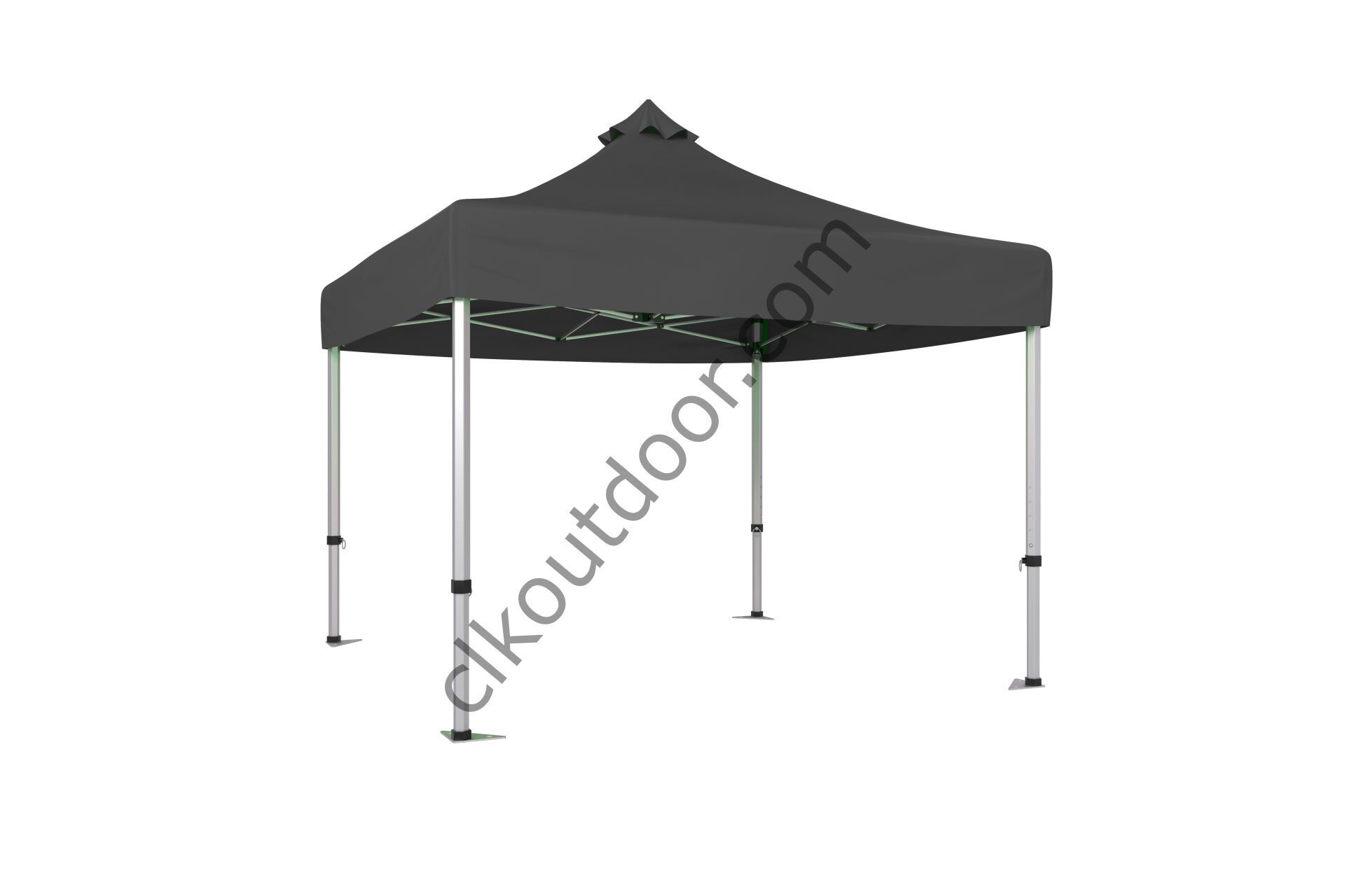 3x3 Metre Kısa Bagaj Boy 115 cm Katlanabilir Gazebo Çadır Çardak Tente Gri