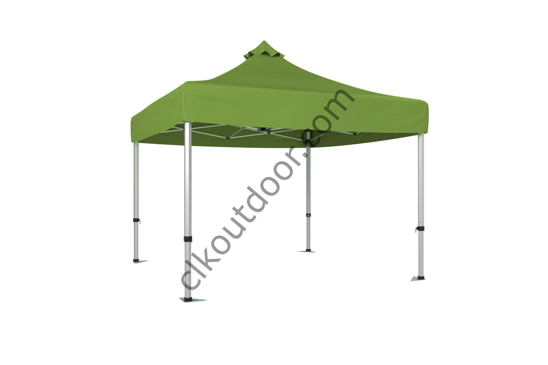3x3 Metre Kısa Bagaj Boy 115 cm Katlanabilir Gazebo Çadır Çardak Tente Haki Askeri Yeşil