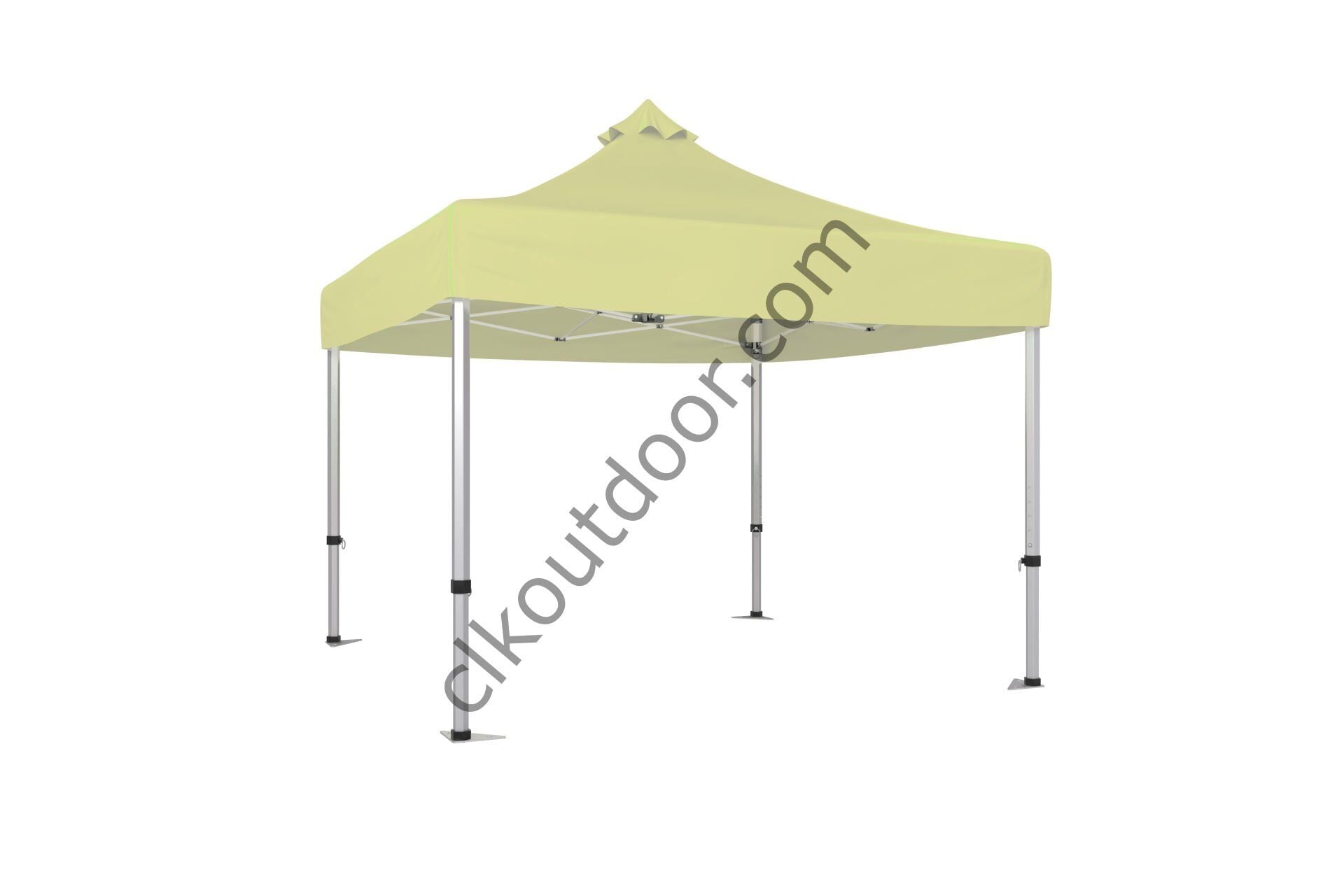 3x3 Metre Kısa Bagaj Boy 115 cm Katlanabilir Gazebo Çadır Çardak Tente Krem