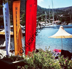 CLK Square L Bayrak Baskılı Flama Bayrak İmalatı Satışı