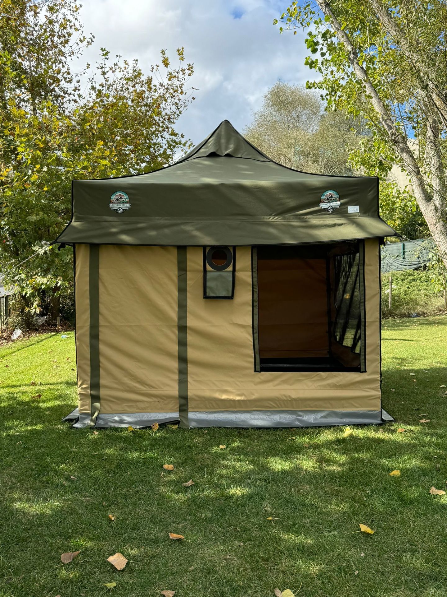 CLK 3x3 Karavan Çadırı Kış Bahçesi 40 mm Alüminyum Profil