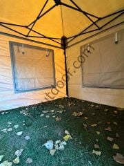 CLK 3x4.5 mt 52 mm Kalın Alüminyum Karavan Çadırı Kış Bahçesi Portatif Katlanabilir Tente