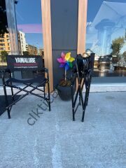 CLK Katlanır Sandalye Logo Baskılı Katlanabilir Rejisör Sandalye İmalatı ve Satışı