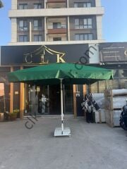 CLK 3x3 Metre Mega Q50 Şemsiye Bahçe Cafe Havuz Otel Restorant Şemsiyeleri