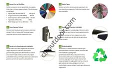 CLK 4x4 Metre Saçaklı Eko Model Krank Sistem Teleskopik Şemsiye Q80 Profil Akrilik (İthal) - Flanş - Siyah