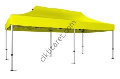 CLK 3x6 40 mm Katlanabilir Tente Gazebo Çadır Gazebo Çadır Sarı