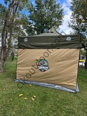 CLK 3x3 Karavan Çadırı Kış Bahçesi 40 mm Alüminyum Profil İstemiyorum - Standart Donanım