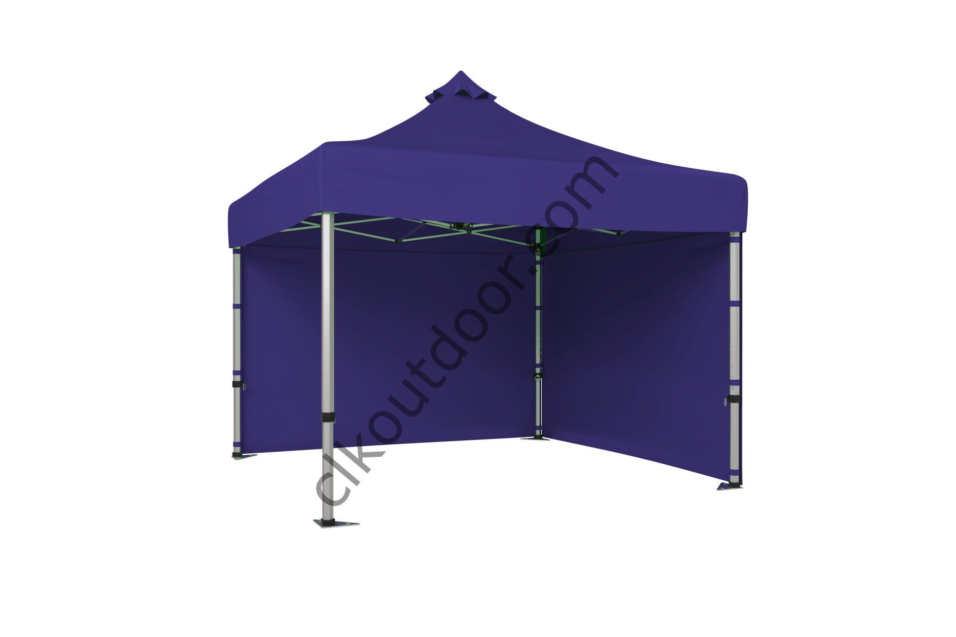 CLK 3x3 Metre Kısa Bagaj Boy 115 cm Katlanabilir Gazebo Çadır 2 Yan Perdeli Lacivert