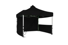 CLK 3x3 40 mm Katlanabilir Tente Gazebo Çadır Gazebo Çadır 1 Tam Duvar 2 Yarım Duvar Siyah
