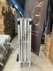 CLK 3x4.5 mt 52 mm Kalın Alüminyum Karavan Çadırı Kış Bahçesi Portatif Katlanabilir Tente İstemiyorum - Standart Donanım